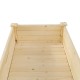 Planter Raised Garden Bed -Planter Garden Box for Vegetable/Flower/Herb Outdoor  Wood Planting Frame Tall Foot Type  