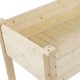 Planter Raised Garden Bed -Planter Garden Box for Vegetable/Flower/Herb Outdoor  Wood Planting Frame Tall Foot Type  