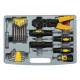 99PC Home Tool Kit && Machine Tool Set With Grey Black 