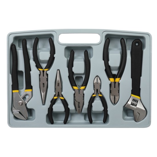 99PC Home Tool Kit && Machine Tool Set With Grey Black 