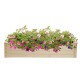 Large Planter Raised Garden Bed -Planter Garden Box for Vegetable/Flower/Herb Outdoor Wooden Planting Frame Ground Type 