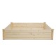 Large Planter Raised Garden Bed -Planter Garden Box for Vegetable/Flower/Herb Outdoor Wooden Planting Frame Ground Type 