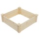  Planter Raised Garden Bed -Planter Garden Box for Vegetable/Flower/Herb Outdoor Wooden Planting Frame Ground Type 