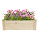  Planter Raised Garden Bed -Planter Garden Box for Vegetable/Flower/Herb Outdoor Wooden Planting Frame Ground Type 