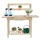 Wooden Garden Workbench Sliding Table Top